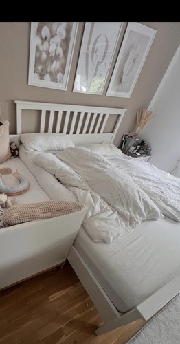 Ikea hemnes bett 180x200cm - ikea,