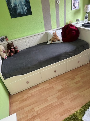 Ikea hemnes bett weiß - ikea, bett,